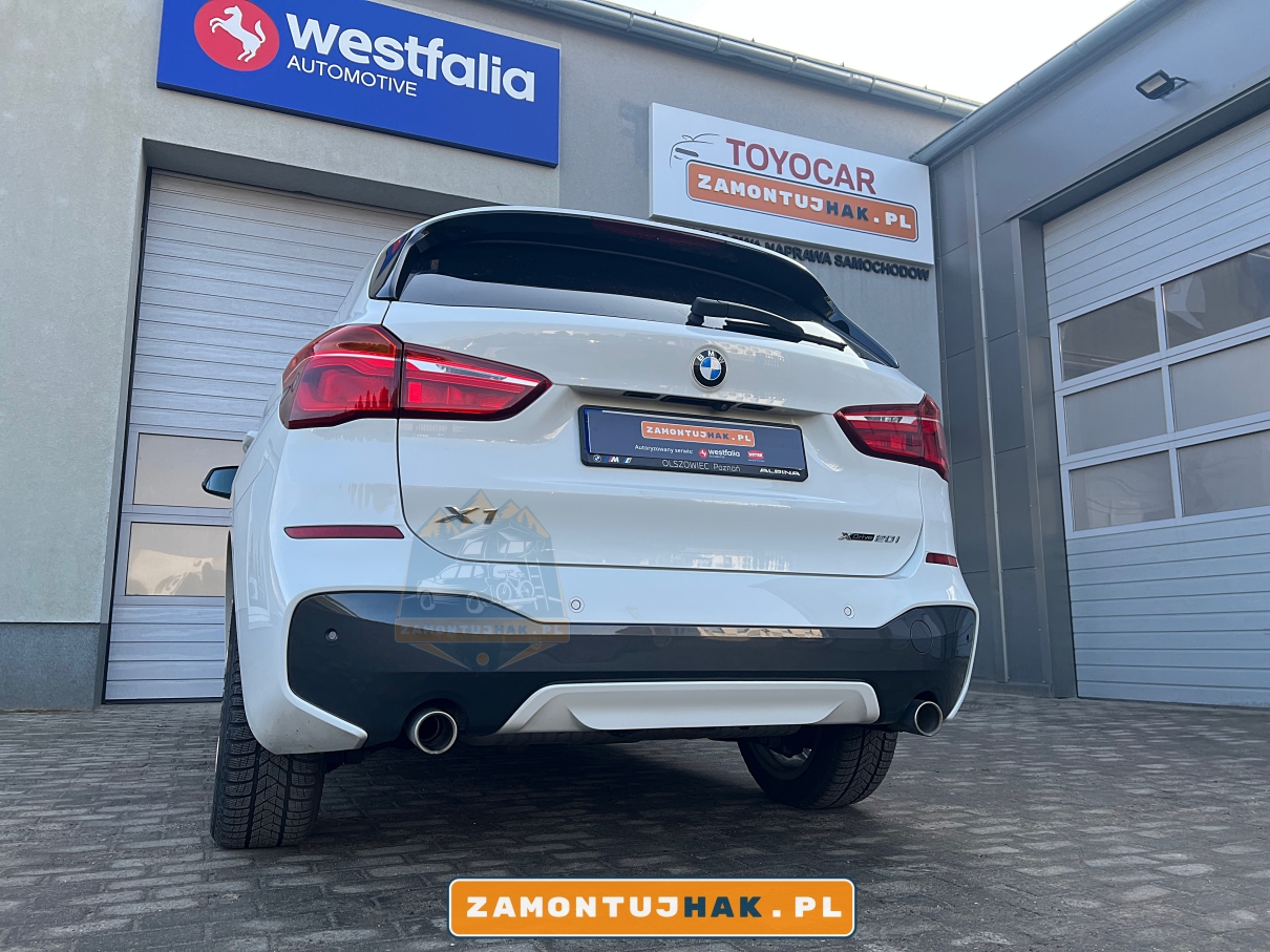 zdjecie samochodu bmw x1 f48 m-pakiet bez kuli haka westfalia